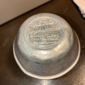 Thompson Silver Double Malted Milk Cup vintage 1940’s